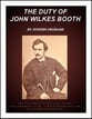 The Duty of John Wilkes Booth Vocal Solo & Collections sheet music cover